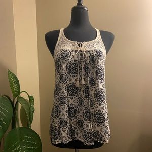 NWOT Maurices Lace Peasant Tank